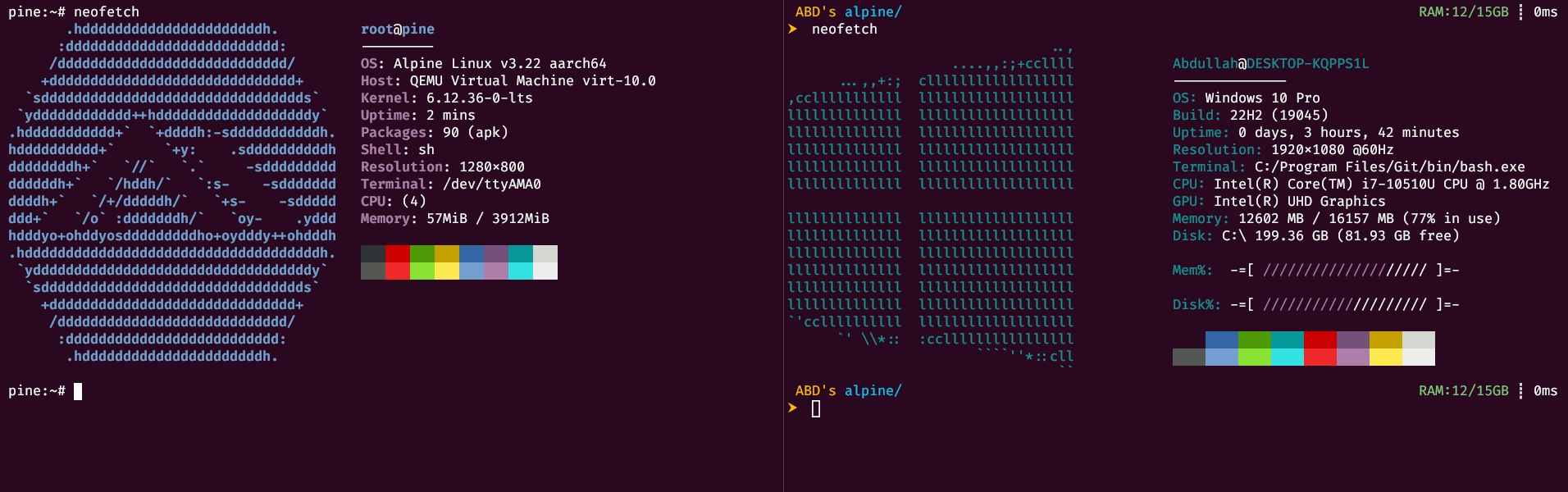 neofetch